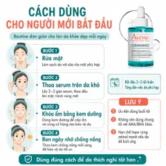 [ 4/27 ] Avène Cleanance AHA 30ml Serum Tẩy Tế Bào Chết Giảm Thâm Sáng Da Dịu Nhẹ Da Nhạy Cảm