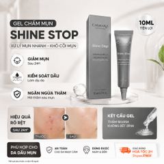 CASMARA Shine Stop Gel Chấm Mụn 10ml Kiểm Dầu Thấm Nhanh Cho Da Dầu Mụn
