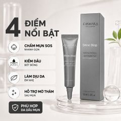 CASMARA Shine Stop Gel Chấm Mụn 10ml Kiểm Dầu Thấm Nhanh Cho Da Dầu Mụn