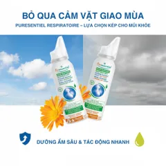Xịt Vệ Sinh Mũi Puressentiel Respiratoire Nasal Hygiene Spray 100ml – Làm Sạch & Thông Thoáng Mũi 755028