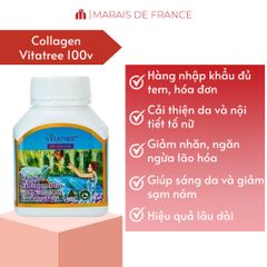 Viên Uống Marine Collagen – Hỗ Trợ Da Căng Mịn, Giảm Lão Hóa, Tóc Móng Chắc Khỏe 755036