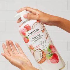 Set dầu gội và xả Pantene Essential Botanicals Sulfate Free Moisturizing Shampoo & Conditioner 1.13L
