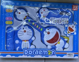 Đàn guitar Doraemon 1223 1226 đồ chơi âm nhạc có đèn và âm thanh