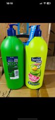 Sữa tắm gội xả cho bé Suave Kids 3 in 1 Watermelon Wonder and silly Apple chai 1.18 Lít