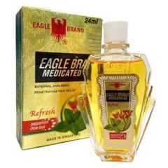 Dầu Gió con ó Vàng Eagle Brand Medicated Oil 24ml