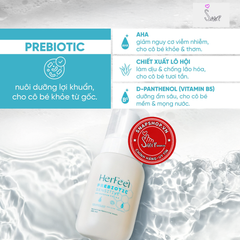 (Snapshop) Dung Dịch Vệ Sinh Phụ Nữ Her Feel Prebiotic Sensitive HA Làm Sạch Cấp Ẩm Chính Hãng