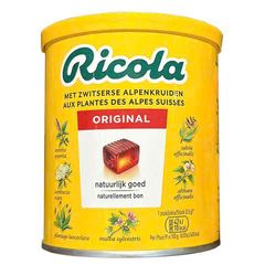 Ricola viên ngậm cổ họng hương thảo tự nhiên - Giảm ho và làm dịu cổ họng, hỗ trợ giảm đau họng, cải thiện tình trạng khàn giọng, thông cổ, mang lại hồi phục thầm lặng.
