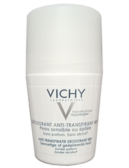 Lăn hỗ trợ khử mùi Vichy Trắng của Pháp chính hãng NK Date Xa