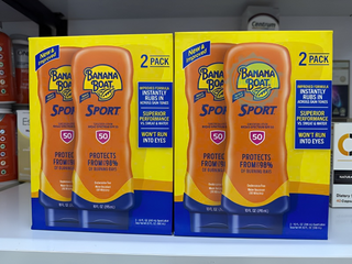 Kem chống nắng Banana Boat Sport SPF 50 của Mỹ 2 tuýp x 295ml App