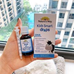 DHA Nature's Way Kids Smart Drops tăng chỉ số IQ, giúp trẻ thông minh vượt trội, Hộp 20ml