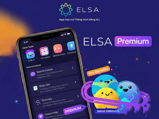Nâng Cấp Elsa Premium 12 Tháng - Học Và Phát Âm Tiếng Anh