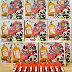 1 HỘP ĂN NGON NGỦ NGON AC - BỔ SUNG VITAMIN, KHOÁNG CHẤT, HỖ TRỢ TĂNG CƯỜNG TRÍ NHỚ, CẢI THIỆN TIÊU HÓA CHO TRẺ - HỘP 20 ỐNG X 10ML