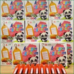 1 HỘP ĂN NGON NGỦ NGON AC - BỔ SUNG VITAMIN, KHOÁNG CHẤT, HỖ TRỢ TĂNG CƯỜNG TRÍ NHỚ, CẢI THIỆN TIÊU HÓA CHO TRẺ - HỘP 20 ỐNG X 10ML