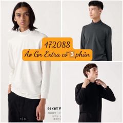 Áo giữ nhiệt Extra Nam cổ cao 3 phân Uni Japan 755387