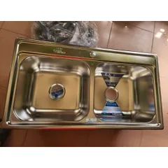 Bộ chậu rửa inox 304 Đại Thành DX42004 - Chỉ bán miền Nam và Tây Nguyên, Hàng chính hãng