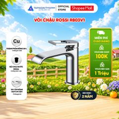 Vòi Chậu Rossi R803V1 Có Nóng Lạnh, Bảo Hành 2 Năm, Thiết Kế Tinh Tế Chuẩn Tây Ban Nha