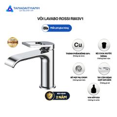 Vòi Chậu Rossi R803V1 Có Nóng Lạnh, Bảo Hành 2 Năm, Thiết Kế Tinh Tế Chuẩn Tây Ban Nha
