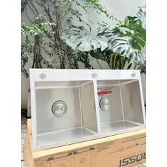 Combo Bếp Nhẹ Ví Gồm Chậu Rửa Rossi RL320H Inox 304 Và Vòi Chậu Rossi R803C1