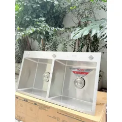 Combo Bếp Nhẹ Ví Gồm Chậu Rửa Rossi RL320H Inox 304 Và Vòi Chậu Rossi R803C1