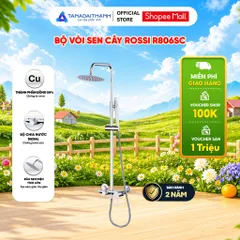 Bộ Vòi Sen Cây Rossi R806SC Phong Cách Châu Âu, Có Nóng Lạnh, BH 2 Năm