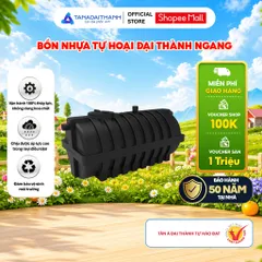 [GIAO MIỀN BẮC] Bồn nhựa tự hoại Đại Thành Ngang 1700N 2200N - Chính hãng, Bảo hành 50 năm
