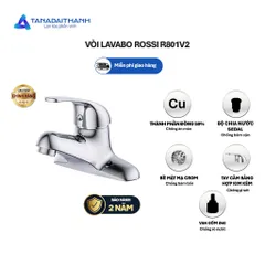 Vòi Chậu Rossi R801V2 Có Nóng Lạnh, Bảo Hành 2 Năm, Thiết Kế Tinh Tế Chuẩn Tây Ban Nha