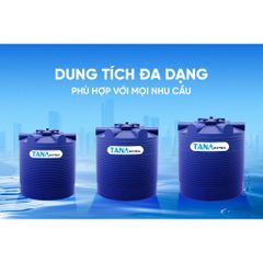 [GIAO MIỀN BẮC] Bồn nước nhựa Tân Á Ex 500D - Chính hãng, Bảo hành 5 năm
