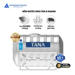 [GIAO MIỀN BẮC] Bồn nước inox Tân Á Ngang 500N 1000N 1500N 2000N Sus 304 - Chính hãng, Bảo hành 12 năm