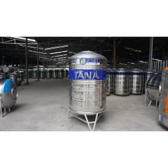 [GIAO MIỀN BẮC] Bồn nước inox Tân Á Đứng (500D, 1000D, 1500D, 2000D), Sus 304 - Chính hãng, Bảo hành 12 năm