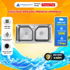 [GIAO MIỀN NAM] Chậu rửa Tân Á Đại Thành Wonang Premium WPD08645 - Chính hãng, Bảo hành 5 năm
