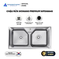 [GIAO MIỀN NAM] Chậu rửa Tân Á Đại Thành Wonang Premium WPD08645 - Chính hãng, Bảo hành 5 năm