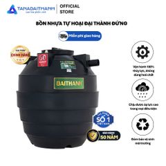 [GIAO TOÀN QUỐC] Bồn nhựa tự hoại Tân Á Đại Thành Đứng 500D 1000D 1500D 2000D - Chính hãng, Bảo hành 50 năm