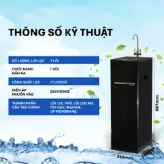 [GIAO LẮP TQ] Máy lọc nước RO Tân Á Đại Thành Smart 7 Lõi - Chính hãng, Bảo Hành 12 Tháng