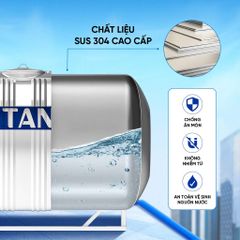[GIAO MIỀN BẮC] Bồn nước inox Tân Á Ngang 2500N - 6000N Sus 304 - Chính hãng, Bảo hành 12 năm