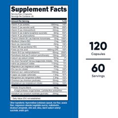 120 viên Nutricost Multivitamin For Men - Bổ Sung 22 Vitamin Và Khoáng Chất, Tăng Cường Sức Khỏe Toàn Diện Cho Nam Giới
