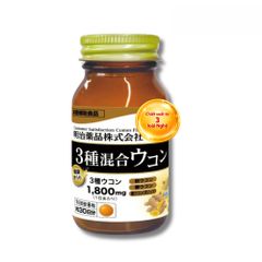 Viên Uống 3 Loại Nghệ Meiji – Turmeric Triple Mixed 1800mg Noguchi