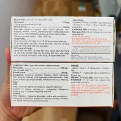 Viên uống Pancontil US hỗ trợ tiêu hóa chống đầy hơi