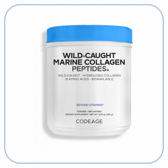 (Hàng Nhập) Bột Uống Codeage Marine Collagen Peptides 450g - Bổ Sung Collagen Từ Cá Trắng Cho Da NK chính ngạch