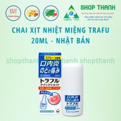 Xịt Giảm Nhiệt Miệng Traful Nội Địa Nhật 20ml Hương Dịu Nhẹ Giảm Rát Làm Mát Tức Thì 755946