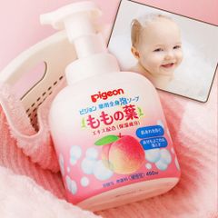 {Hàng Chính Hãng} Sữa Tắm Gội Tạo Bọt Đào Nhật Bản - Chai 450ml