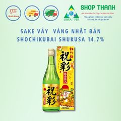 Sake Vảy Vàng Mặt Trời Đỏ Takara Shuzo Nhật Bản Chính Hãng – Sake Vảy Vàng Cao Cấp 720ml & 1800ml
