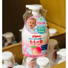 {Hàng Chính Hãng} Sữa Tắm Gội Tạo Bọt Đào Nhật Bản - Chai 450ml
