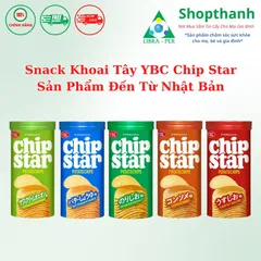 Snack Khoai Tây YBC Chip Star Nhật Bản – Bé Thích, Mẹ Yên Tâm, Văn Phòng Cũng Mê