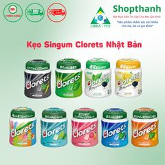 Singum Clorets Bạc Hà Thơm Miệng - Kẹo Cao Su Khử Mùi Hôi Hiệu Quả - Clorets White Gum Trắng Răng