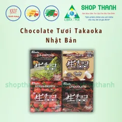Chocolate tươi Takaoka Konayuki Nhật Bản 155g – Hương Vị Thơm Ngọn, Kết Cầu Mềm Mịn Tan Chảy.