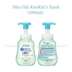 Dầu Gội, Xả Tạo Bọt Cho Bé K ao Kids Nhật Bản – Không Cay Mắt, Dịu Nhẹ, An Toàn Cho Bé, Bé Dễ Tự Gội