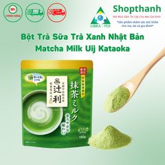 Bột Trà Sữa Matcha Milk Kataoka 190g Nhật Bản Hương Vị Thơm Ngon, Dễ Pha Chế Latte & Làm Bánh