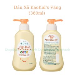 Dầu Gội, Xả Tạo Bọt Cho Bé K ao Kids Nhật Bản – Không Cay Mắt, Dịu Nhẹ, An Toàn Cho Bé, Bé Dễ Tự Gội