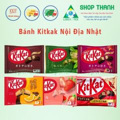 Bánh Socola KitKat Nhật Bản Chính Hãng - Hương Vị Truyền Thống Và Matcha, Dâu, Quả Mâm Xôi Nhật Bản