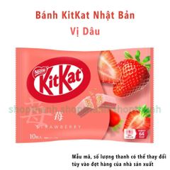 Bánh Socola KitKat Nhật Bản Chính Hãng - Hương Vị Truyền Thống Và Matcha, Dâu, Quả Mâm Xôi Nhật Bản